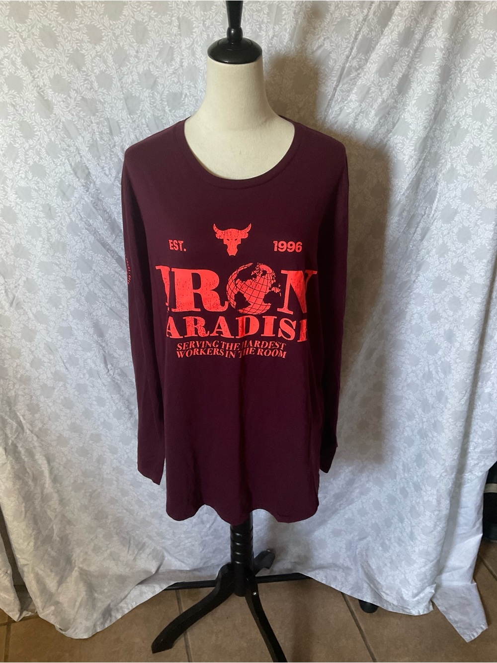 Under Armour Project Rock Iron Paradise Long Sleeve Shirt